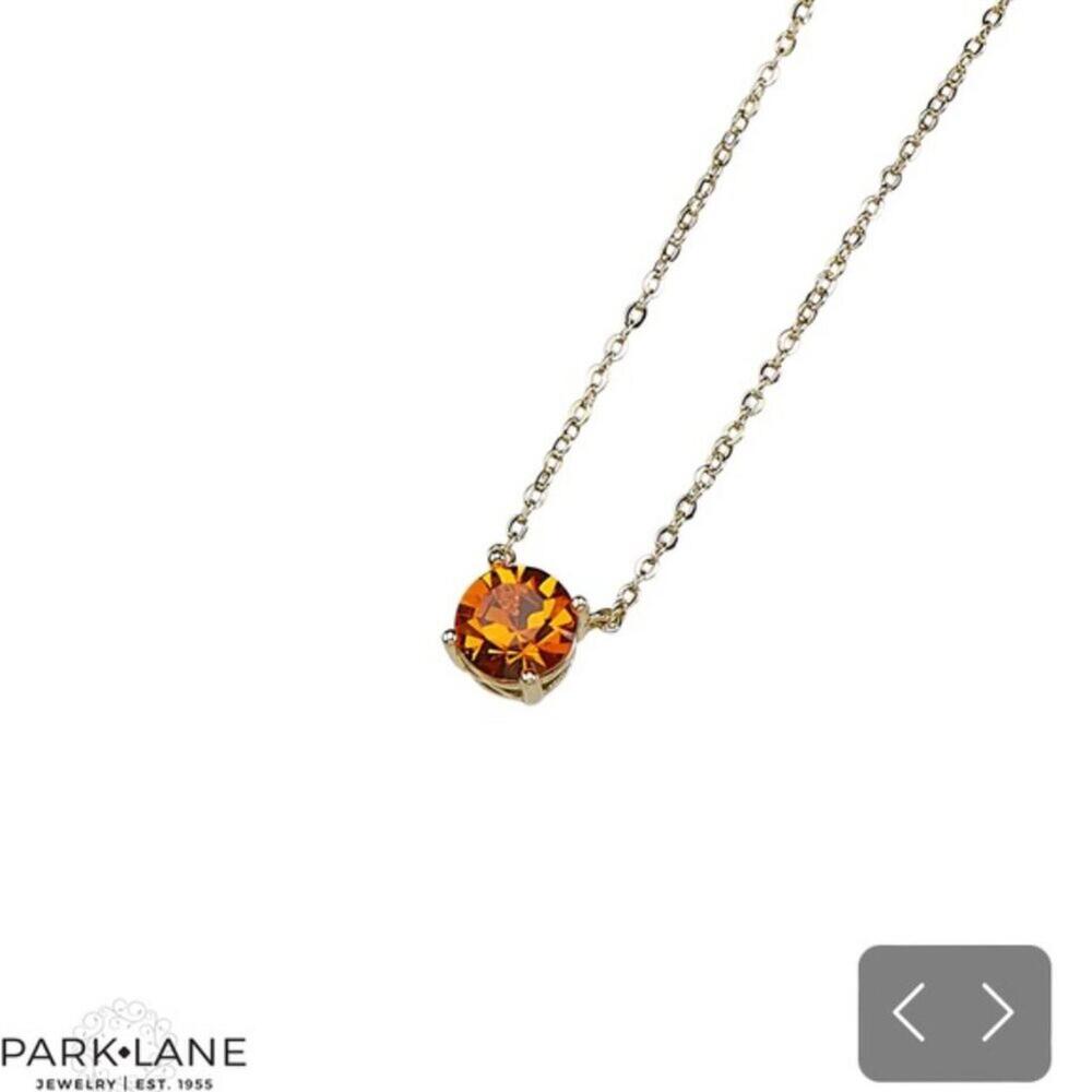 Park Lane Orange Impression Necklace - Picture 2 of 3